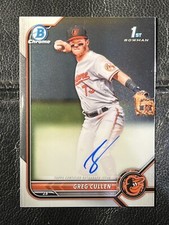 GREG CULLEN 2022 Bowman Chrome Auto