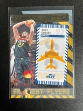 RUDY GOBERT #3 Jazz WINTER GOLD FREQUENT FLYERS 2021-22 Panini NBA Hoops