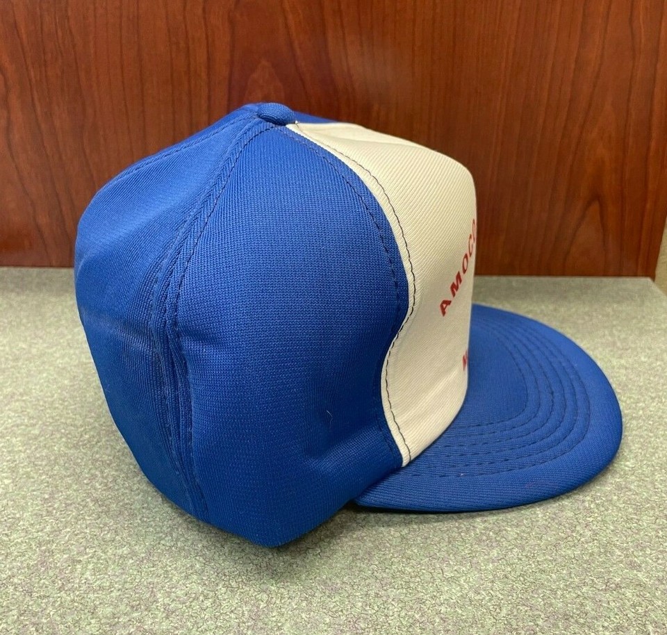 Vintage Amoco Fertilizer Modale Iowa Snapback Adjustable Trucker Ball