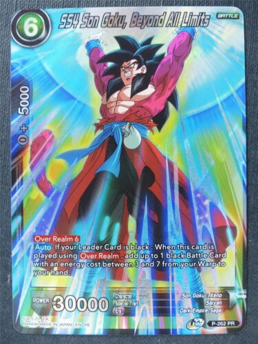 SS4 Son Goku Beyond All Limits - Mythic Booster - Dragon Ball Super Card #44D - Picture 1 of 1