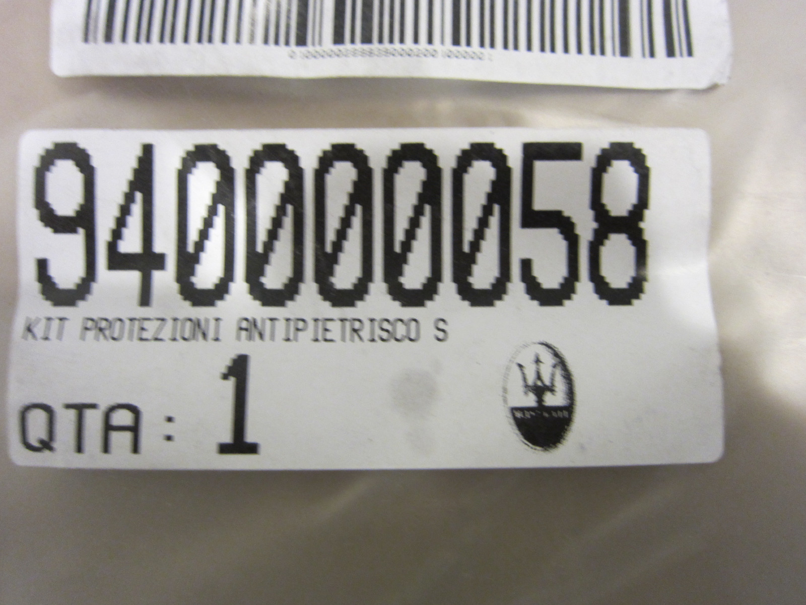 Maserati GranTurismo.LHR Antistone Chipping Kit For Matt Paint. Part#940000058