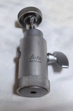 Leica Leitz Large Ball and Socked Tripod Head change from 3/8 to  inch