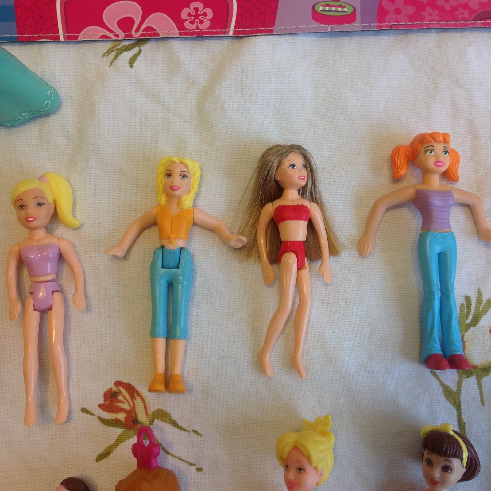 polly pocket magnetic clothes