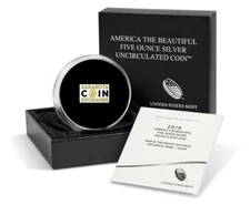 2019 War in the Pacific 5oz Box COA No Coin Empty Original Packaging no Capsule