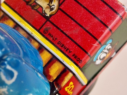 Vintage 1940s Marx Wind-Up Tin Litho Dipsy Mickey Mouse Car Disney Unique Mickey - Picture 13 of 13