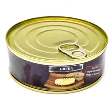 Emergency ration army survival food canned Gouda cheese 200g can