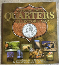 2010-2021 National Park Quarters Collectors Map S AND SPROOF - FULL   ABCD