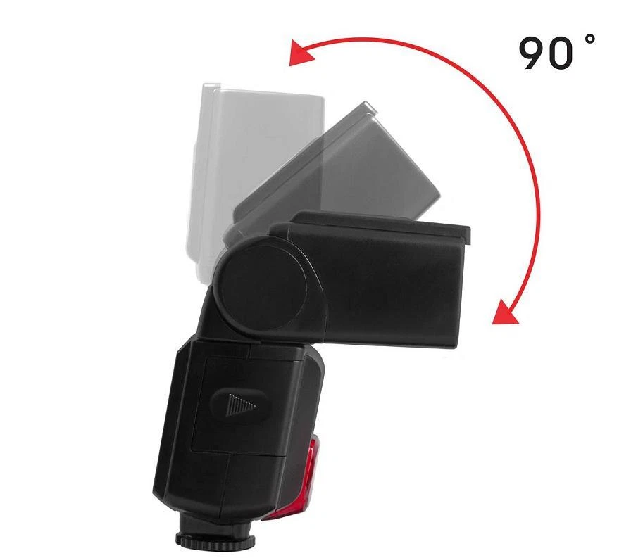 Bower Digital Autofocus Flash for Nikon i-TTL and Canon E-TTL DSLR Camera - Image 4 of 4