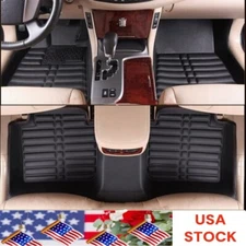 Direct Replace Floor Mats, Auto Liner XPE Leather for Honda Accord 2008-2012