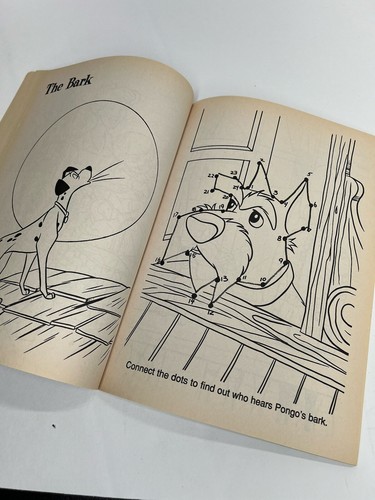 Vintage Golden Coloring Book 1996 Walt Disney's 101 Dalmatians Read Description - Picture 11 of 13