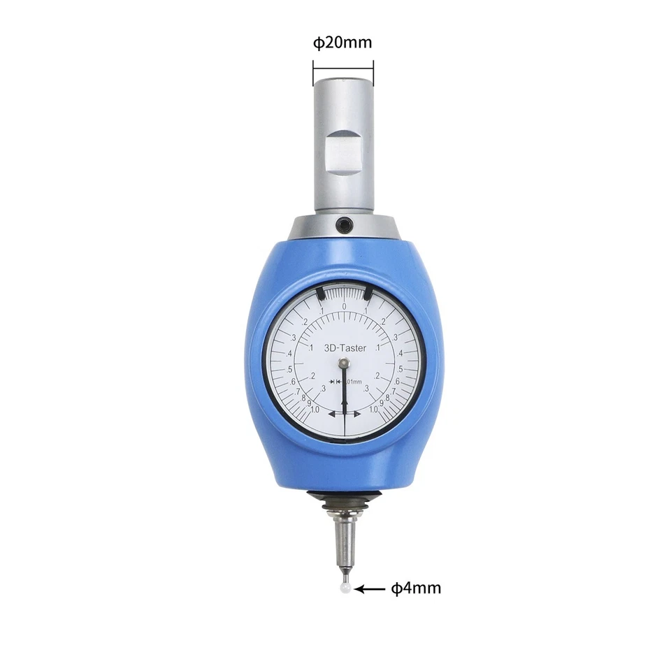 Buscador de bordes 3D para herramienta detector universal CNC eje XYZ con caja de almacenamiento Foto 4 de 4