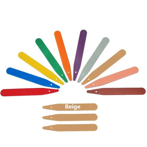Coloured Plastic Plant Labels & Markers 4inch/10cm Packs of 100 or 1000 - Picture 2 of 3