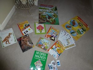 Kids Science Books Material Plants & Animals Experiments K - 4 Grades New Used