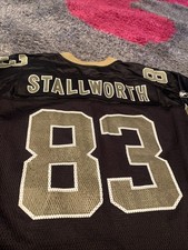 VTG Reebok NFL Donte Stallworth New Orleans Saints Stadium 2002 Jersey On Field