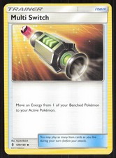 Pokemon Multi Switch Uncommon 129/145 SM - Guardians Rising LP