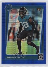 2021 Panini Donruss Optic Rated Rookie Blue Hyper Prizm Andre Cisco #278 7l6
