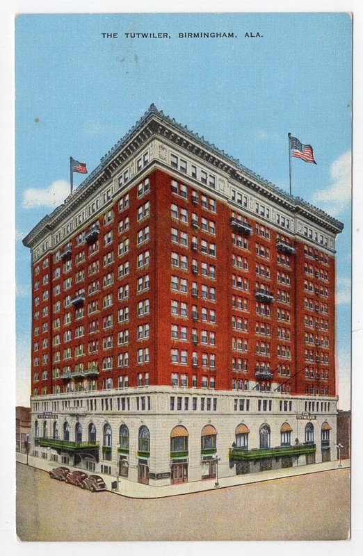 1940s? Linen - Tutwiler Hotel - Birmingham, Alabama