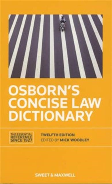 Osborn's Concise Law Dictionary by Mick Woodley (Paperback Book) - Image 6