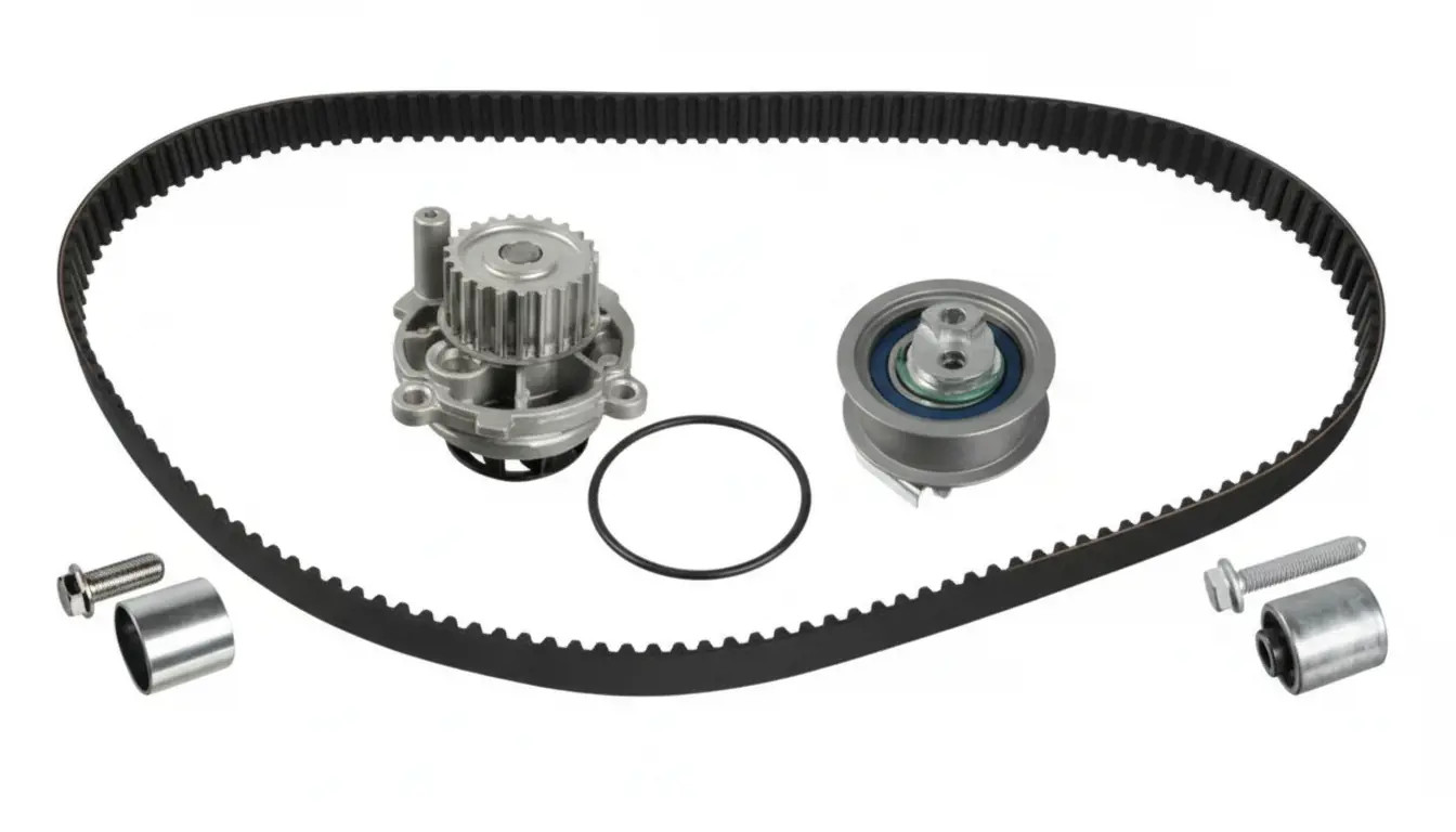Kit de distribution + pompe à eau 173162 FEBI BILSTEIN pour AUDI VW SEAT SKODA
