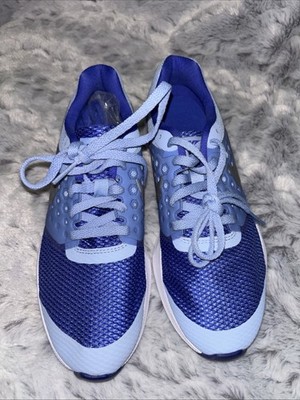 Nike Downshifter 7 Blue Running Shoes Youth Size 4 869972-400 W/ Extra Laces