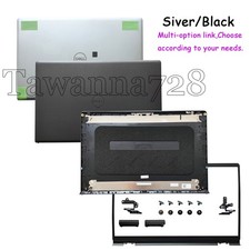 Back Cover / Bezel / Hinge / Screw For Dell Inspiron 15 3530 3535 Black/Silver