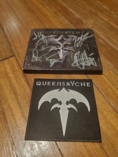 Queensryche Self Titled Autographed CD W/ Patch Hair Band
