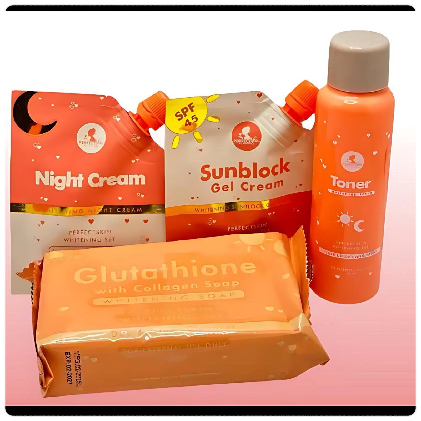 Perfect Skin Facial Whitening Set