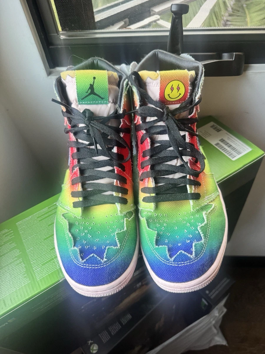 Jordan 1 Retro OG High x J Balvin Tie Dye for Sale - Authenticity