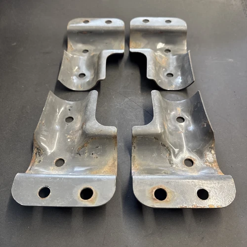 Toyota Land Cruiser Roll Bar Bracket Set FJ40 FJ43 BJ40 BJ42 BJ43 BJ46 (C3) - Picture 4 of 6