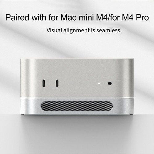 Desktop Cooling Stand for Mac Mini Dustproof Design for Optimal Performance - Afbeelding 5 van 12