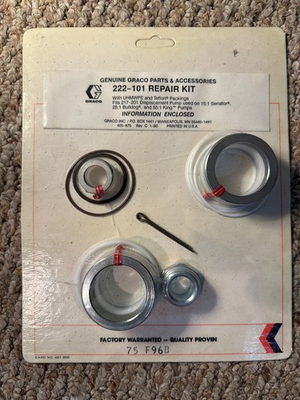 #ad Genuine Graco Parts amp; Accessories 222 101 Repair Kit $50.00