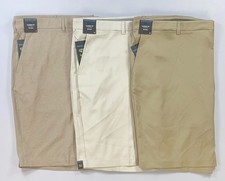 Men's Roundtree Yorke Performance Classic Fit FLAT Front Big Man Shorts NEW