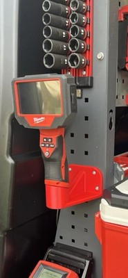 Milwaukee M12 Inspektionskamera Werkzeughalter Halterung Aufbewahrung Clip Regal Wand 12V