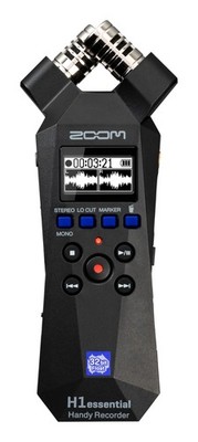 Zoom H1essential Stereo Handy Recorder with 32-Bit Float, Accessibility, X/Y ...