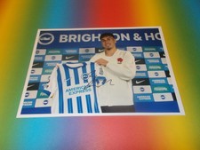 Brajan Gruda  Brighton & Hove DFB U21  signed signiert Autogramm auf 20x28 Foto