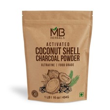 Activated Coconut Shell Charcoal Powder 1 LB / 16 oz 454 Gram  FOR EXTERNA...