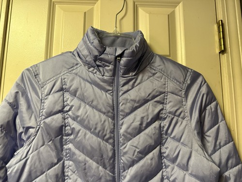 Tek Gear ~ Mujer ~ Puffer ~ Abrigo ~ Mediano ~ Púrpura Claro ~ Acolchado - Imagen 12 de 19