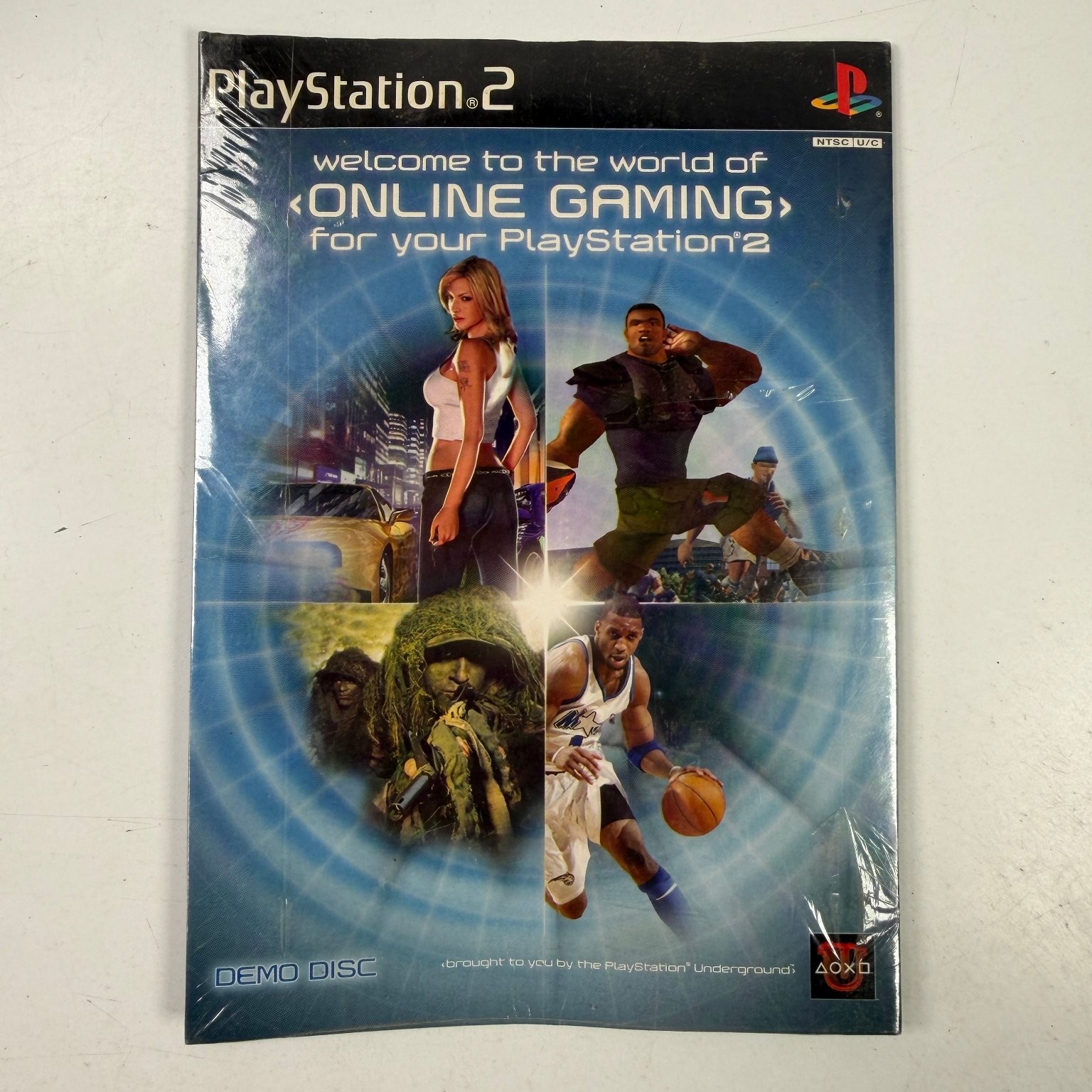 Online Gaming Demo Disc PlayStation 2 Video Game NTSC U/C