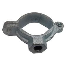 GRAINGER APPROVED 22FP60 Split-Ring Hanger,1 7/8"MaxOD,3"H,Iron 22FP60
