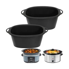 BYKITCHEN Silicone Slow Cooker Liners Compatible with Ninja Foodi P... Fast Ship