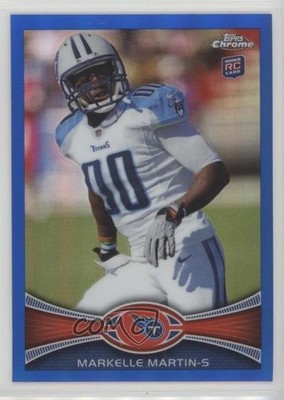 2012 Topps Chrome Blue Refractor 36/199 Markelle Martin #163 Rookie RC c7w