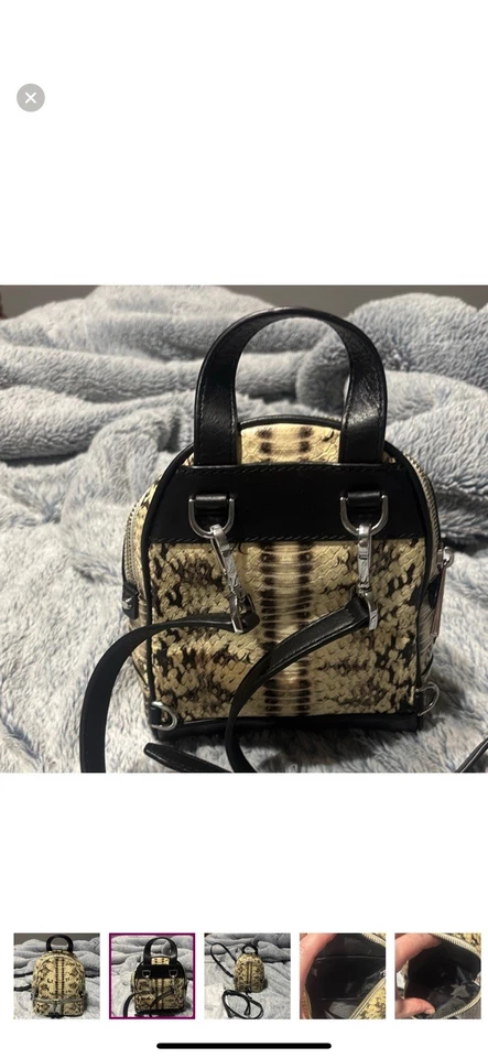 Michael Kors Rhea Mini Camo Backpack Bag - Image 2 of 4