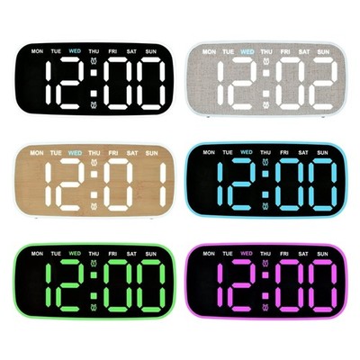 Alarm Clock for Bedroom Digital Clock Digital Alarm Clock Desk Clock for Office