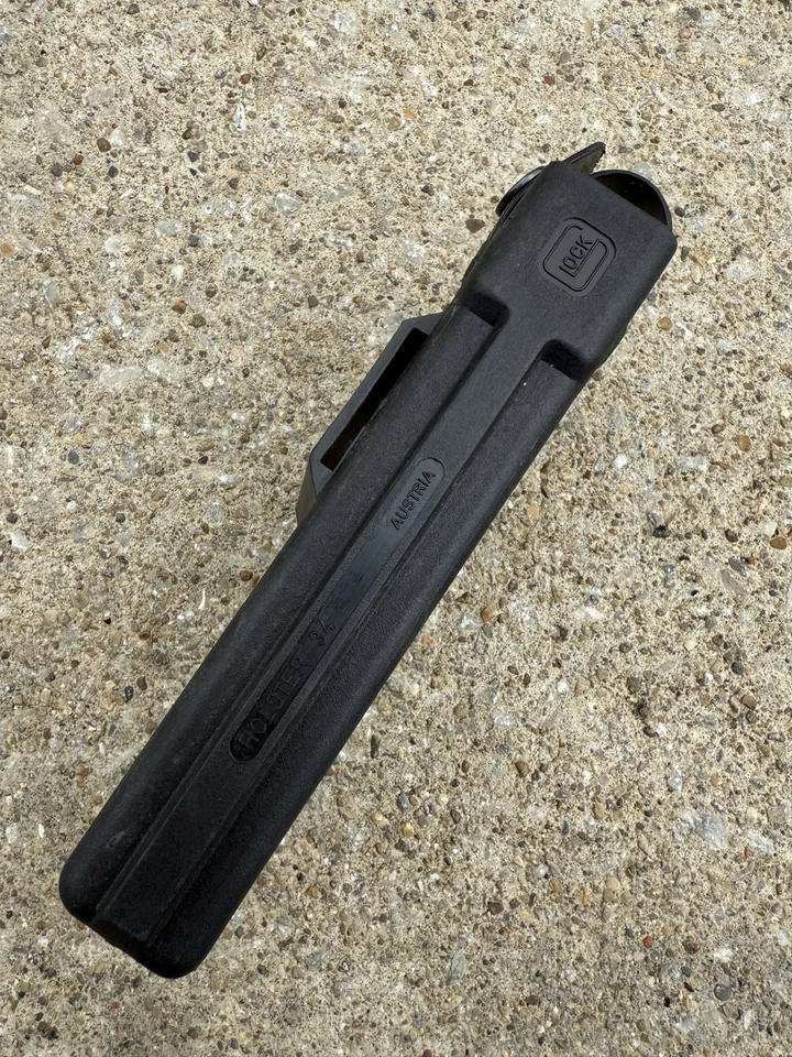 Funda OEM Glock 34 HECHA EN FÁBRICA EN AUSTRIA plástico moldeado oculta IWB RH Foto 3 de 4