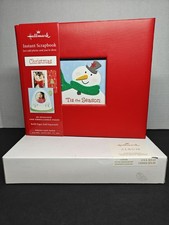 Hallmark Christmas Instant Scrapbook Photo Album Just Add Photos Designed Pages