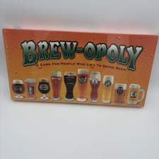 BREW-OPOLY - Made in USA - Rare Beer Monopoly Board Game - Brand New Sealed