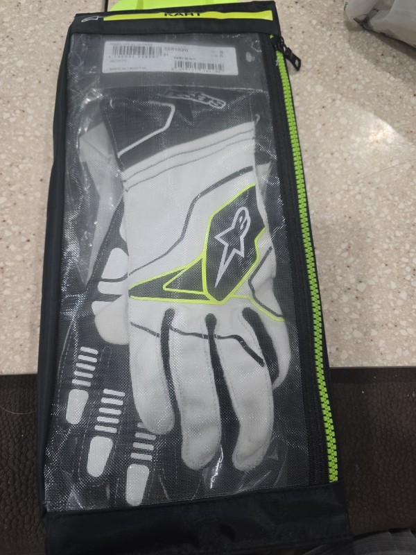 Alpinestars Tech-1 KX Race V2 Gloves Kart Small New
