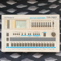 Roland TR-727 Rhythm Composer Vintage Drum Machine PSA-100S Adapter Japan Tested