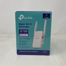 TP-Link RE315 Mesh Wi-Fi Extender AC1200 Dual Band - White