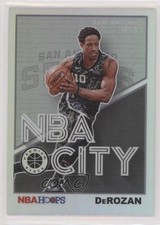 2019-20 Panini NBA Hoops Premium Stock NBA City Holo DeMar DeRozan #15 0f70